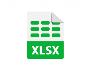 پسوند فایل XLSX